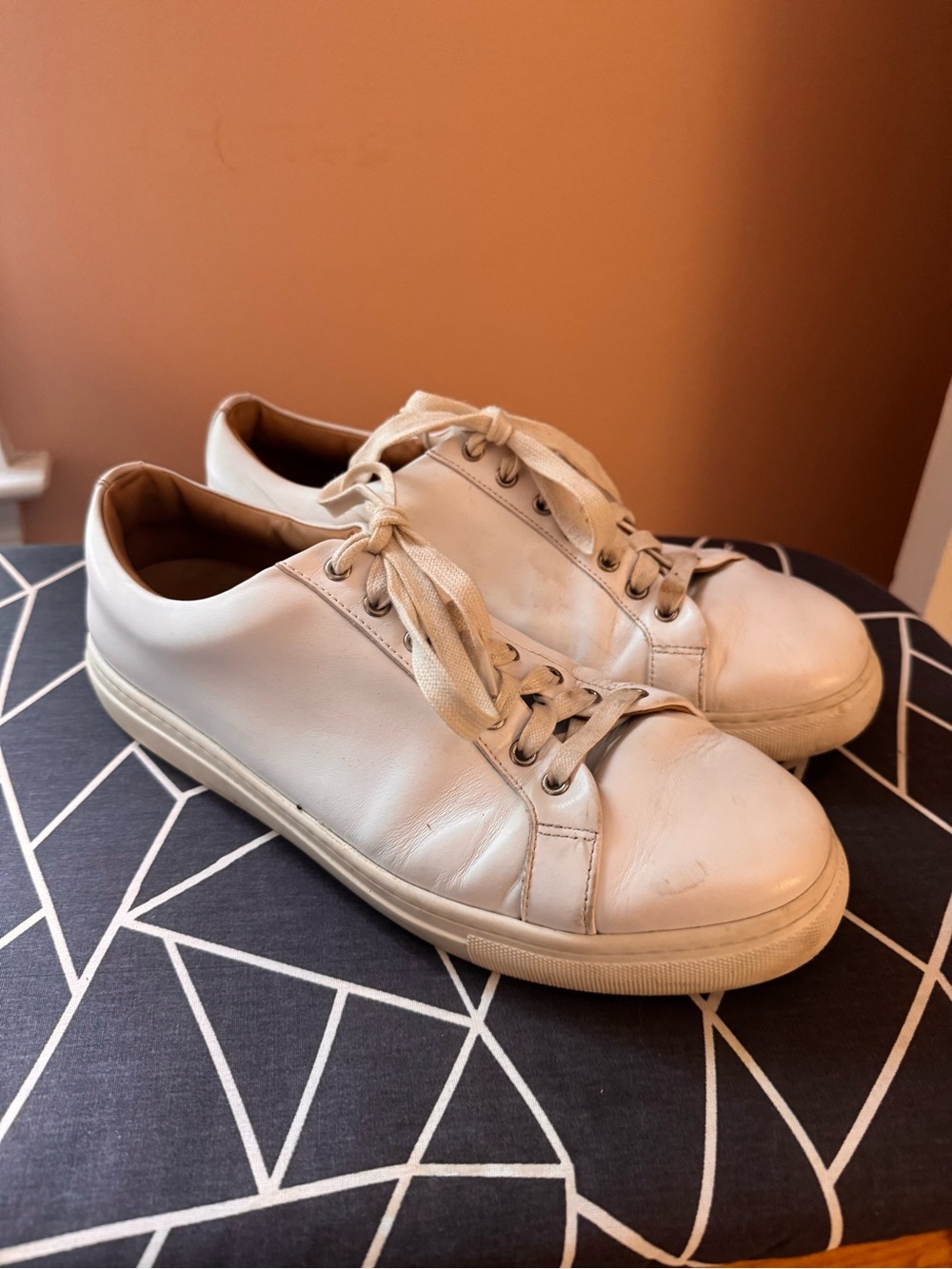 Thursday White Leather Sneakers - 10.5 Wide